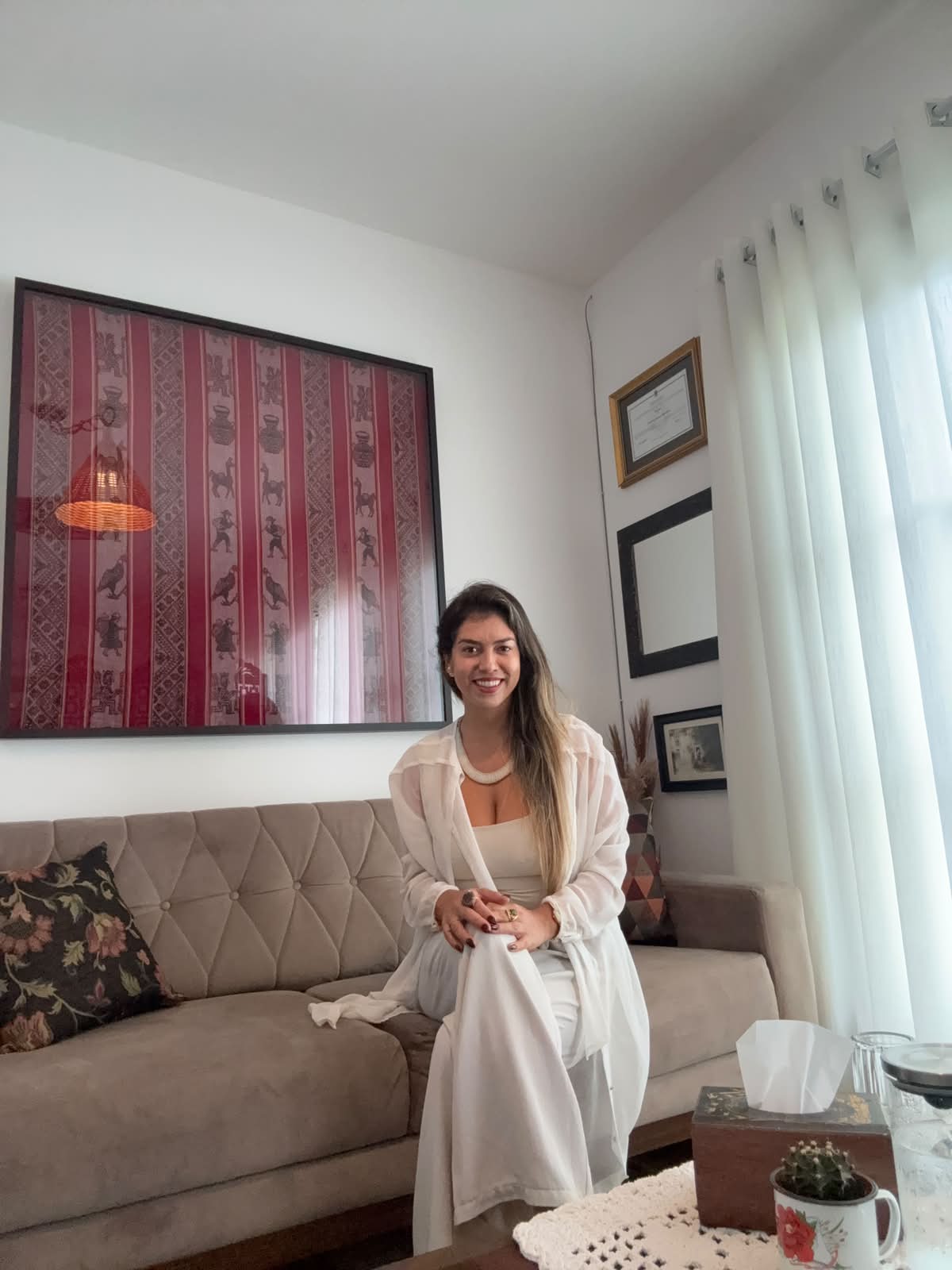 Jessica no consultório